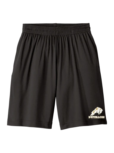 GVYF Buffaloes Youth PosiCharge Competitor Pocketed Short preview, front