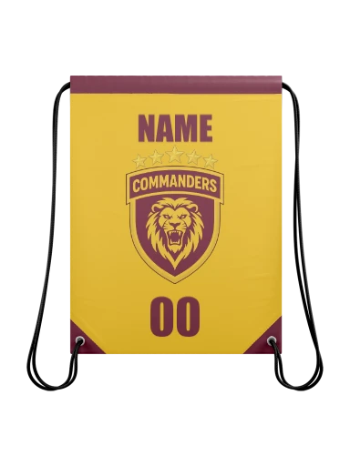 Personalized Drawstring Bag - 17.5"x23" preview, front