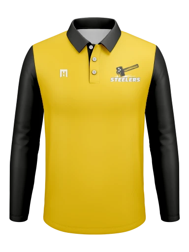 Men's Long Sleeve Polo preview, front