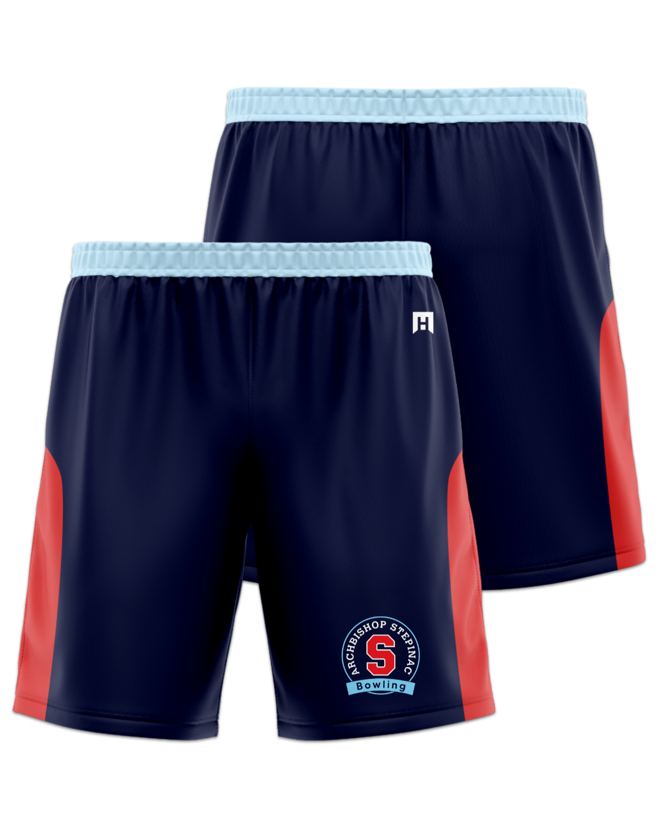 Rendered product preview, stack