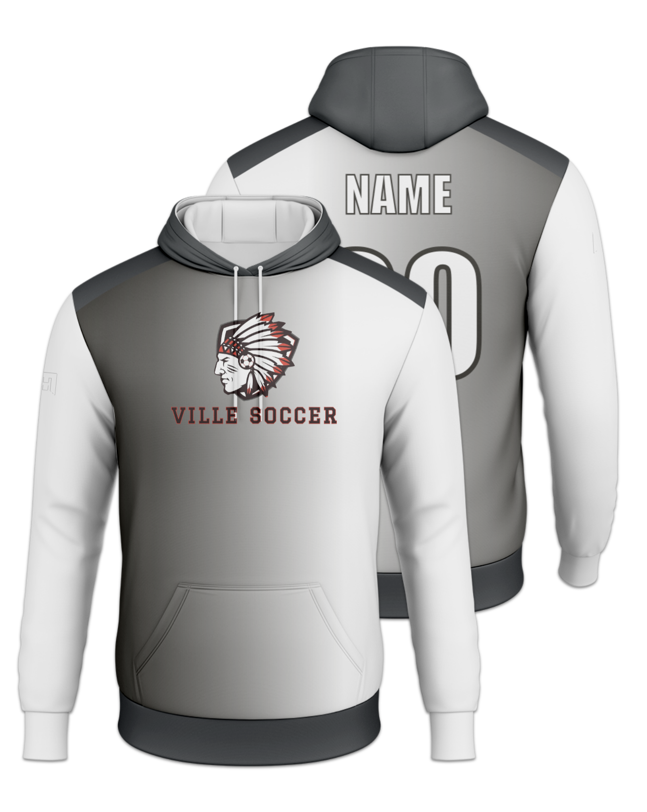 Rendered product preview, stack