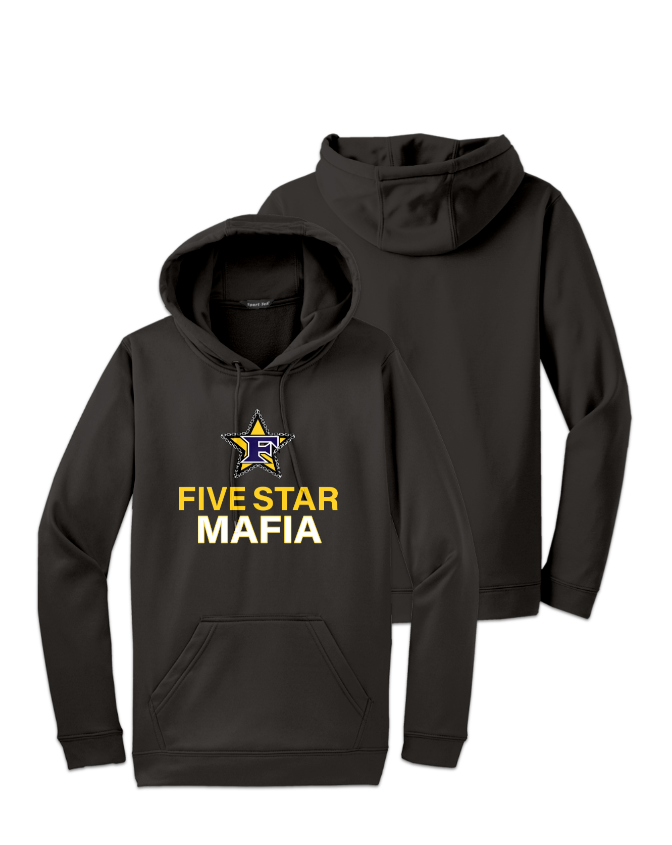 Rendered product preview, stack