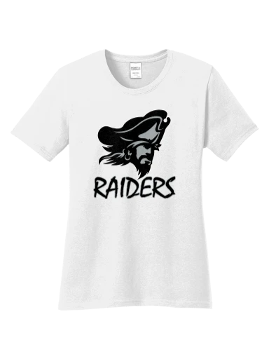 GVYF Raiders Women's Core Cotton Tee preview, front
