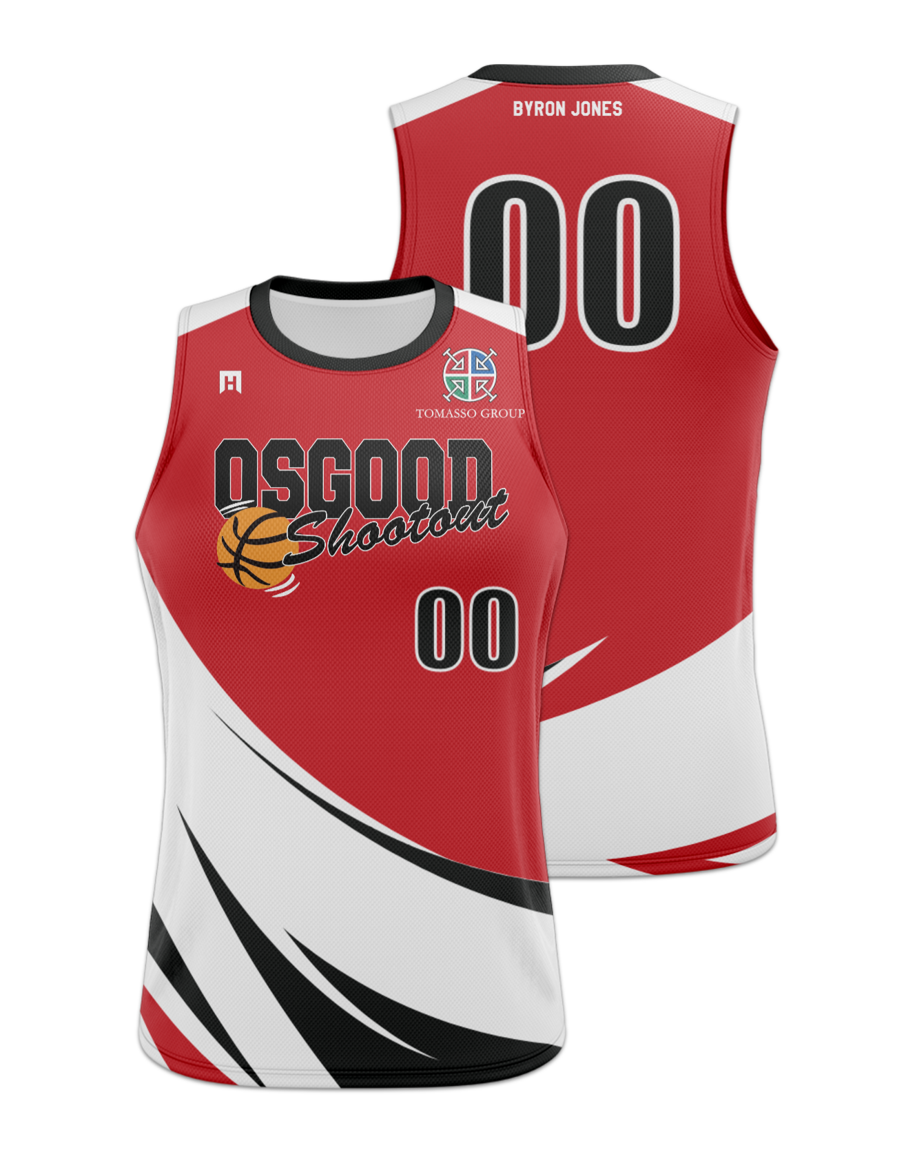 Rendered product preview, stack