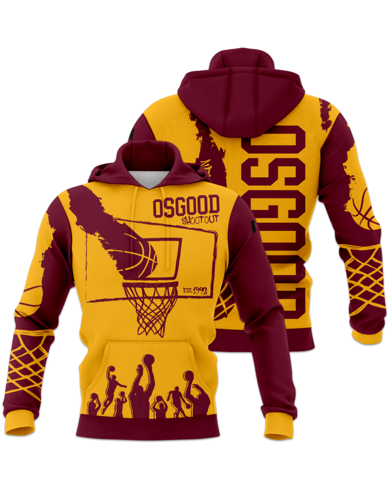 Rendered product preview, stack