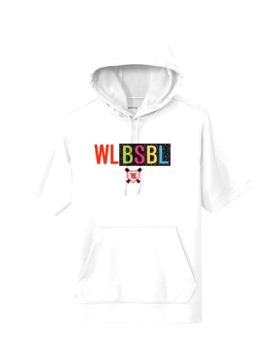 Adult short sl hoodie BSBL preview, front
