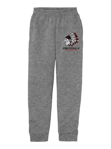 Port & Co Youth Core Fleece Jogger preview, front