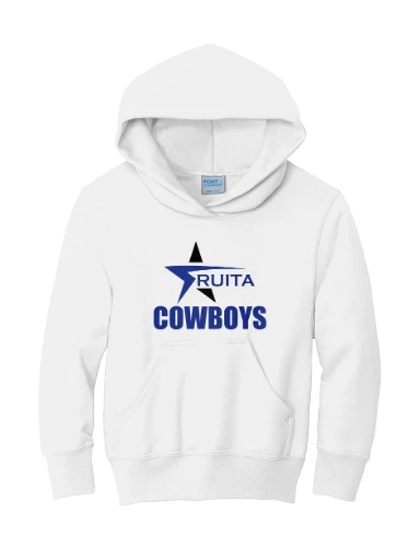 GVYF Cowboys Youth Core Fleece Pullover Hooded Sweatshirt preview, front