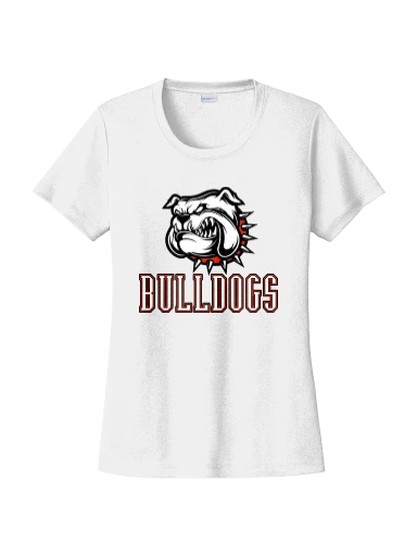 GVYF Bulldogs Women's PosiCharge Competitor Tee preview, front