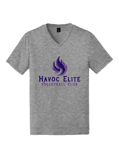 District Perfect Tri V-Neck Tee preview, front