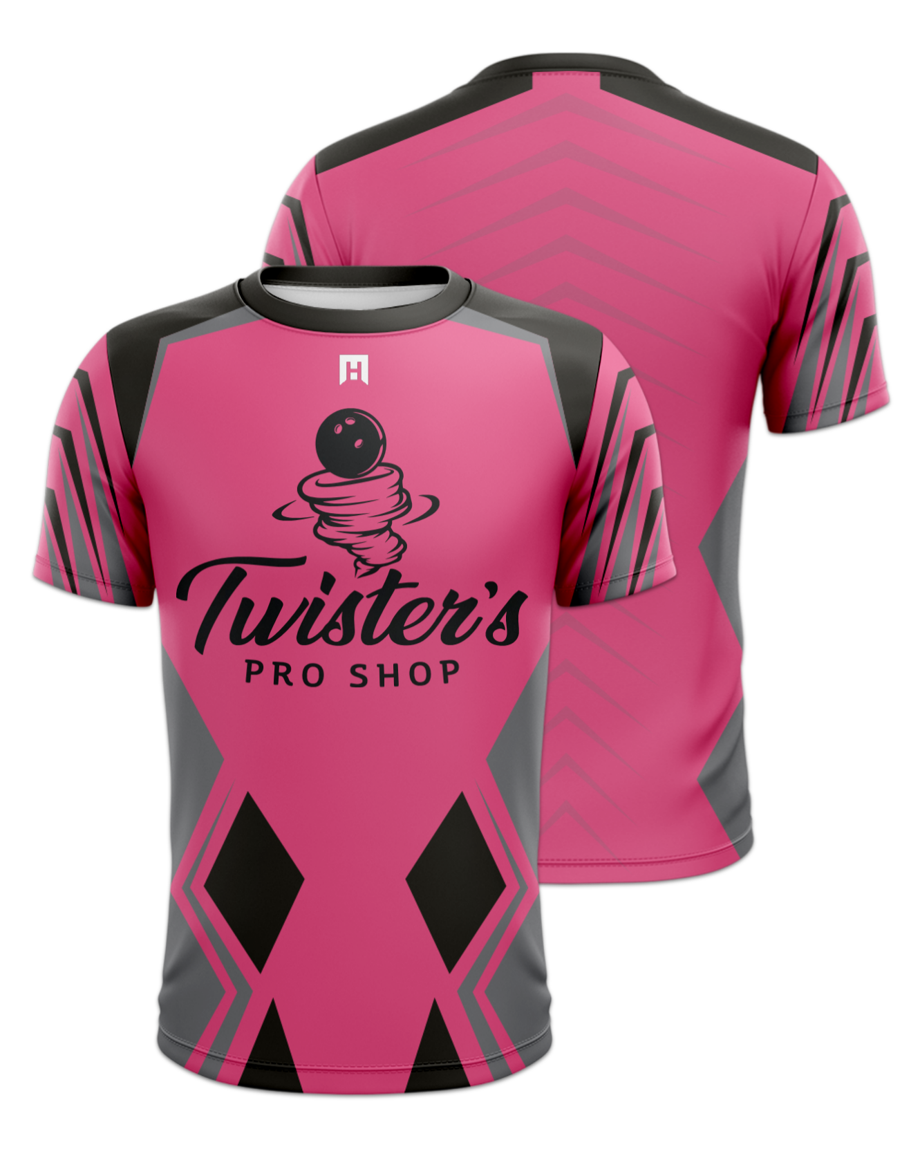 Rendered product preview, stack