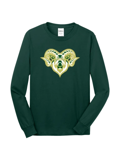 GVYF Rams Long Sleeve Core Cotton Tee preview, front