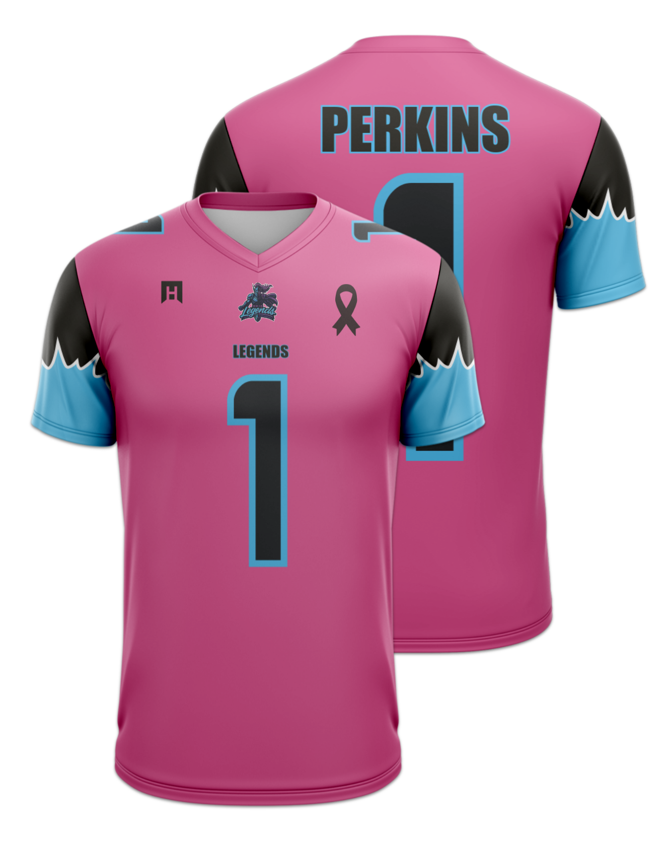 Rendered product preview, stack