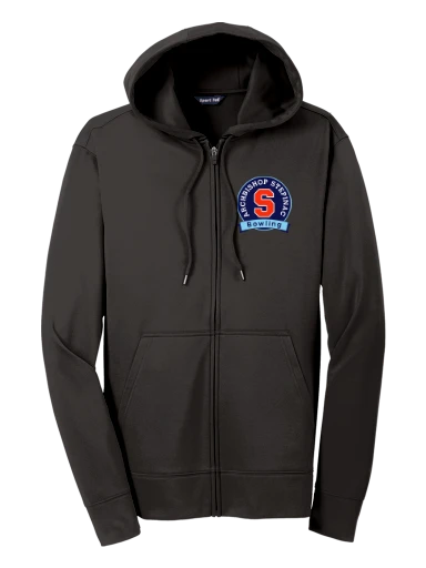 Sport-Tek Sport-Wick Fleece Full-Zip Hooded Jacket preview, front