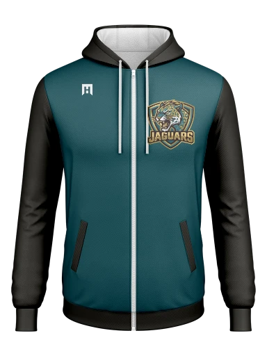 Full Zip Poly Fleece Hoodie preview, front