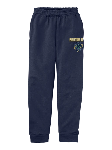 GVYF Fighting Irish Youth Core Fleece Jogger preview, front