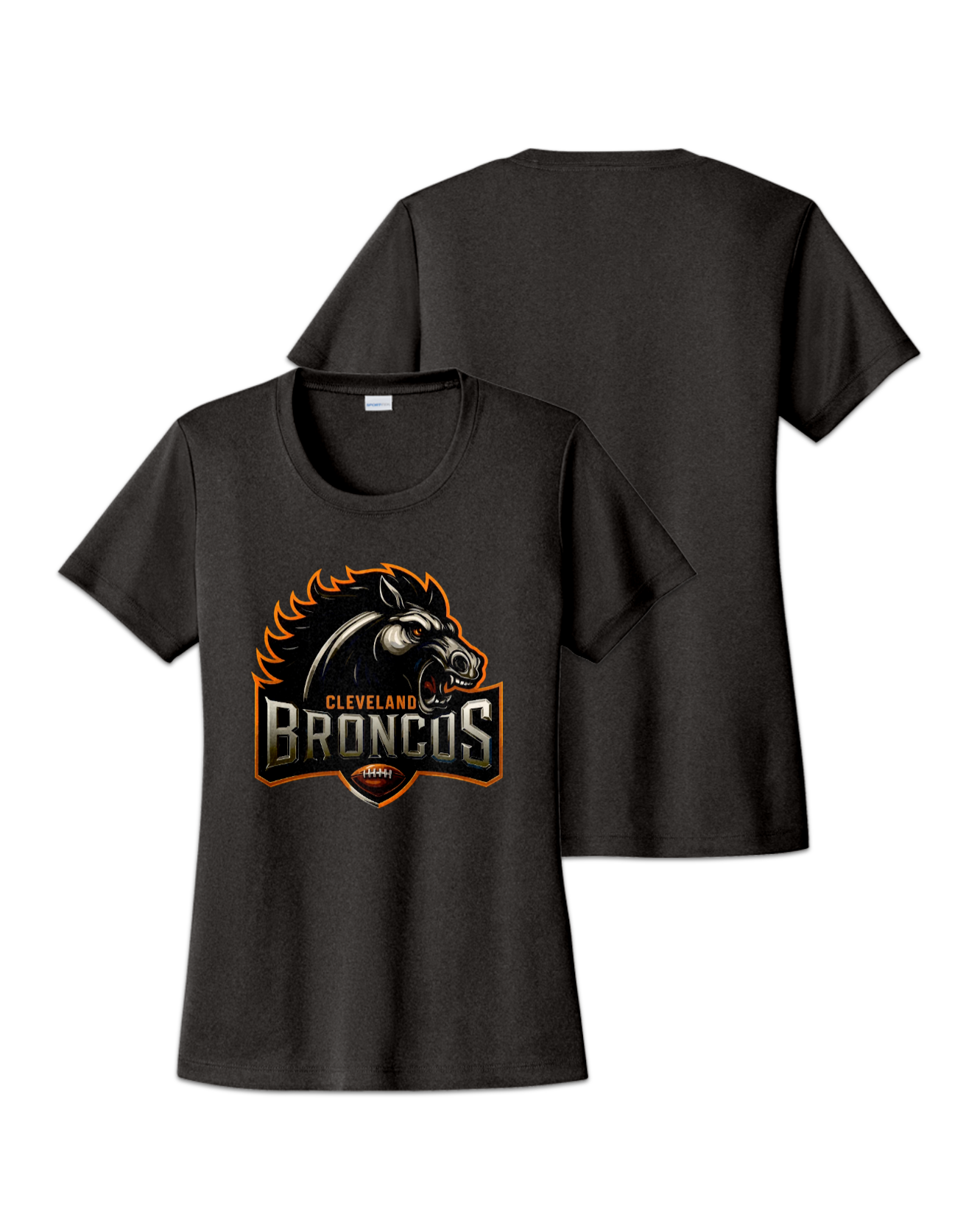 Rendered product preview, stack