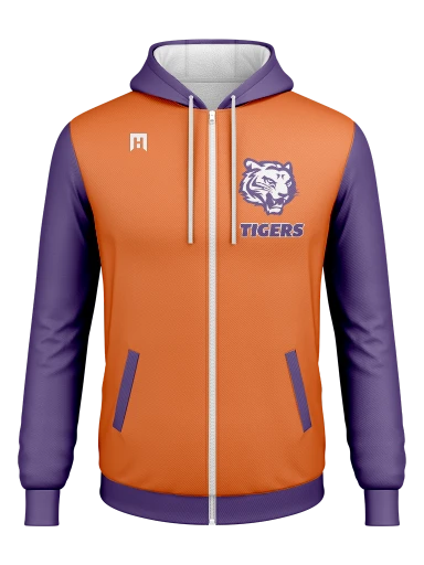 Full Zip Poly Fleece Hoodie preview, front