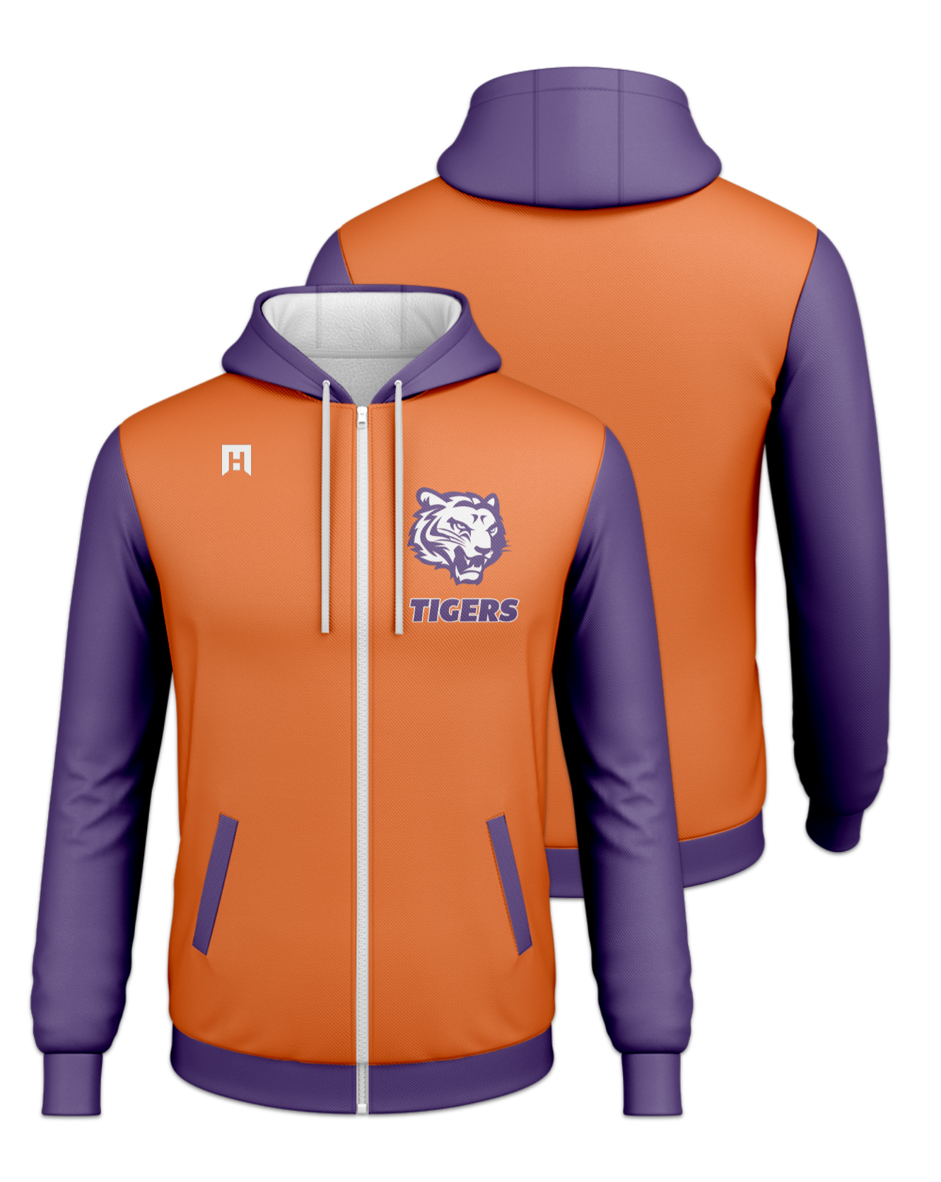 Rendered product preview, stack