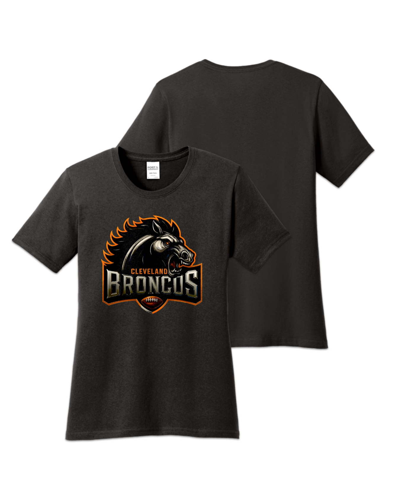 Rendered product preview, stack