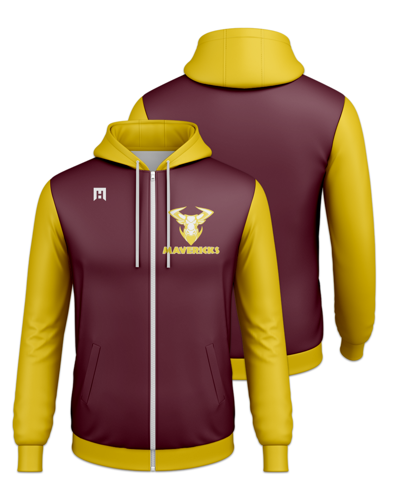 Rendered product preview, stack