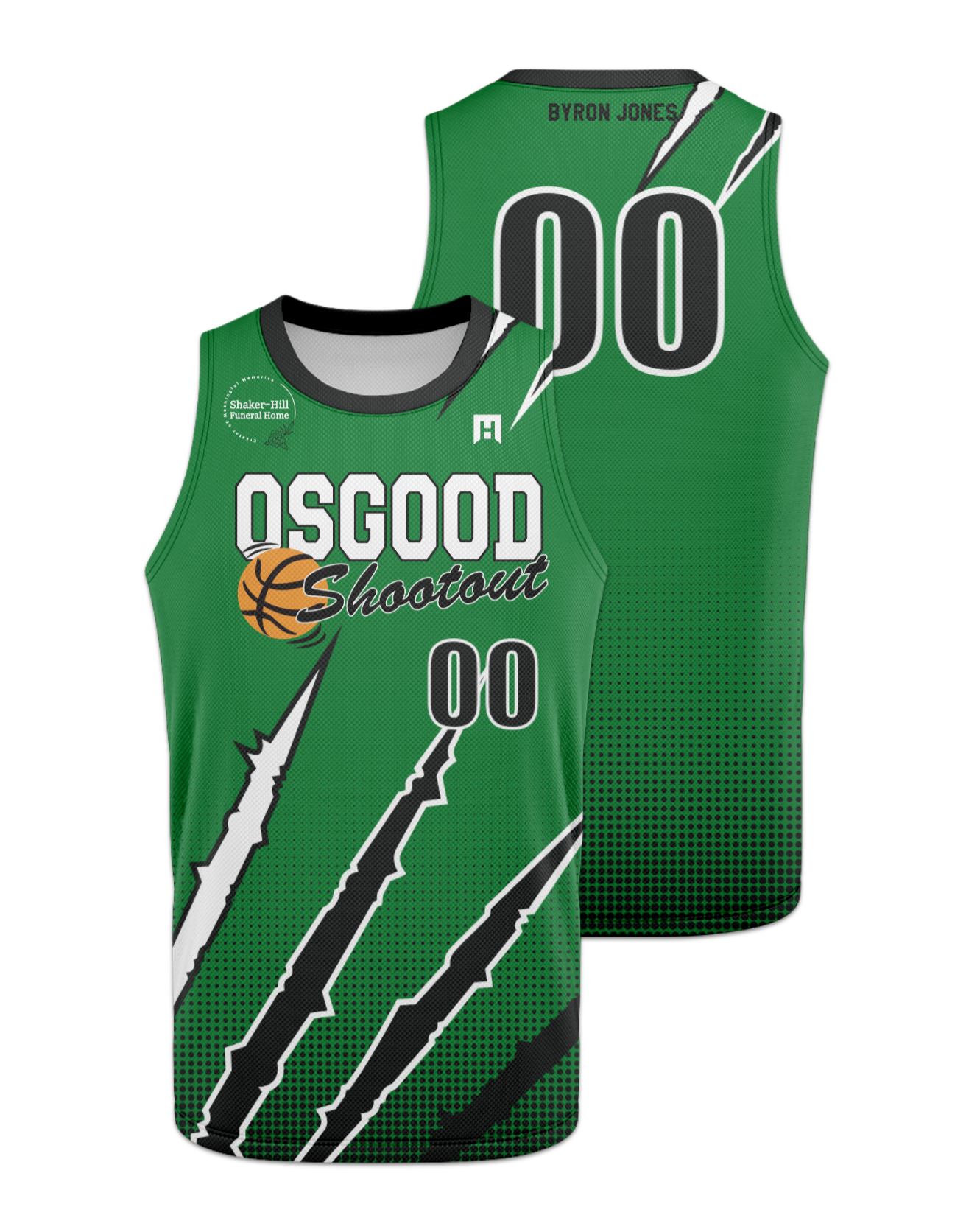 Rendered product preview, stack