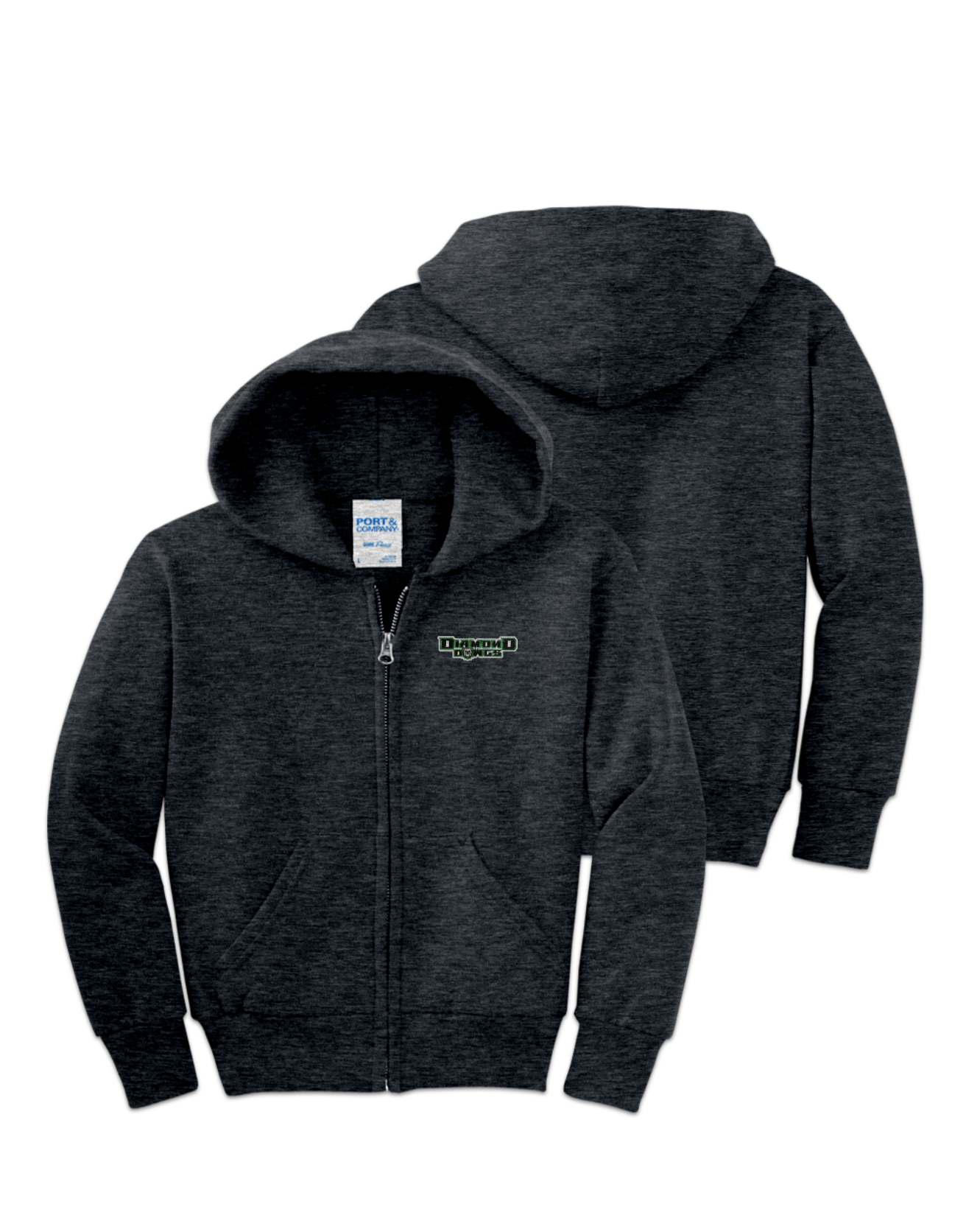 Rendered product preview, stack