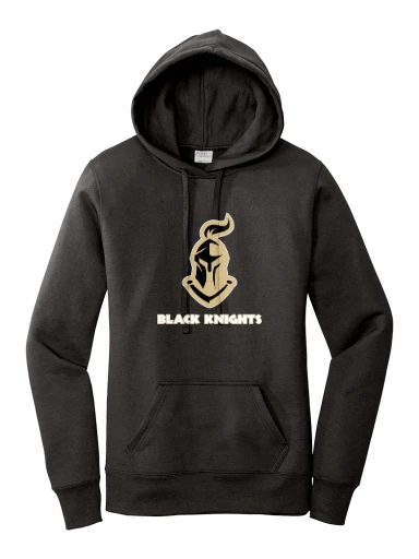 GVYF Black Knights Women's Core Fleece Pullover Hooded Sweatshirt preview, front