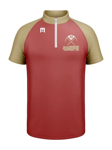 Men's Short Sleeve 1/4 Zip preview, front