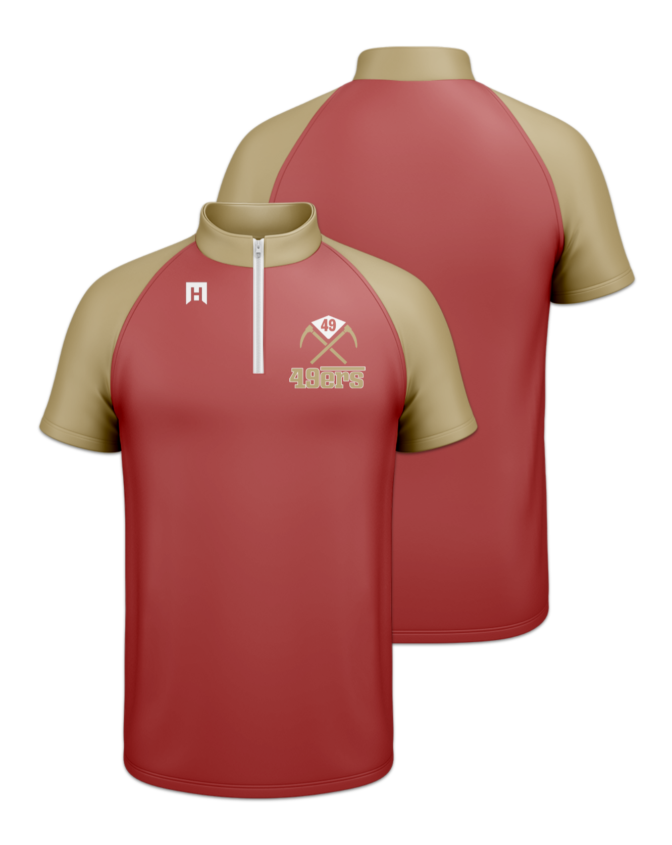 Rendered product preview, stack