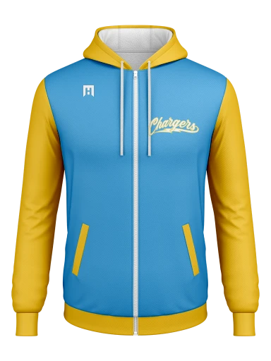 Full Zip Poly Fleece Hoodie preview, front
