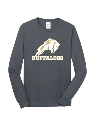 GVYF Buffaloes Long Sleeve Core Cotton Tee preview, front
