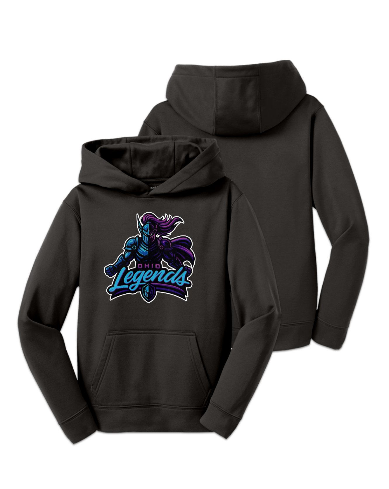 Rendered product preview, stack