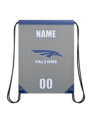 Personalized Drawstring Bag - 17.5"x23" preview, front