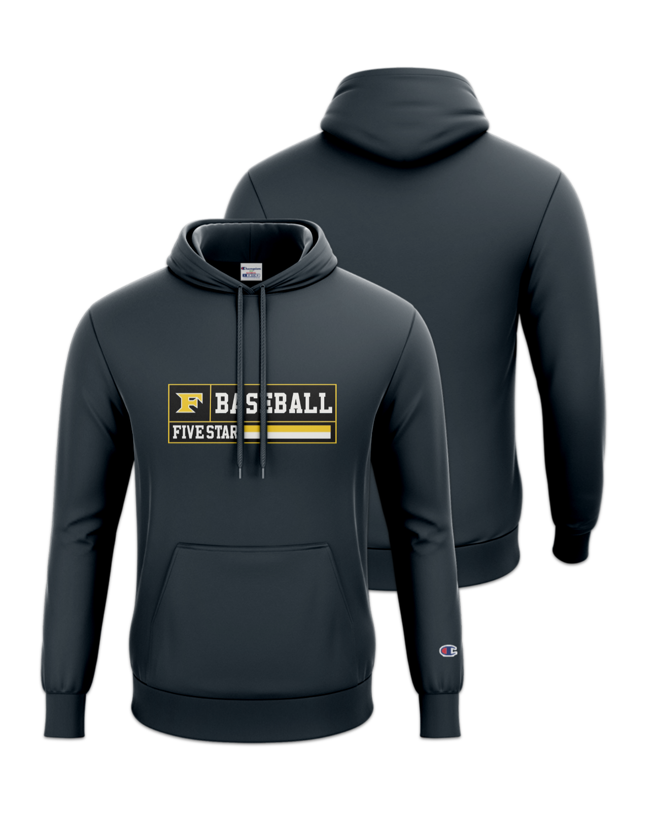 Rendered product preview, stack