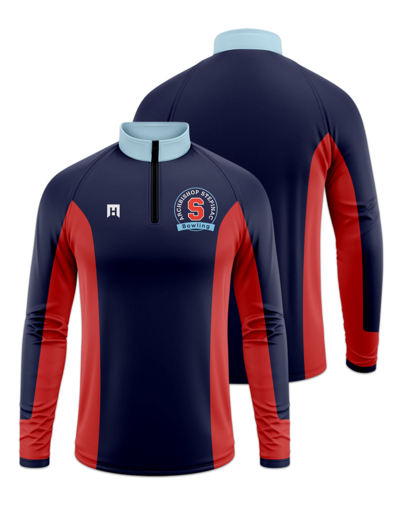 Rendered product preview, stack