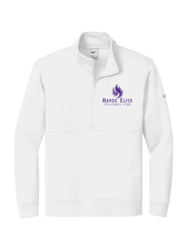 Nike Club Fleece Sleeve Swoosh 1/2-Zip preview, front