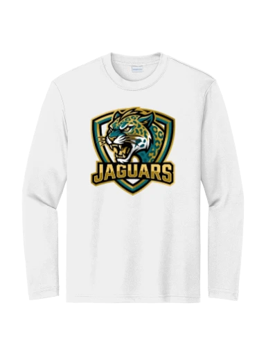 GVYF Jaguars Youth Long Sleeve PosiCharge Competitor Tee preview, front