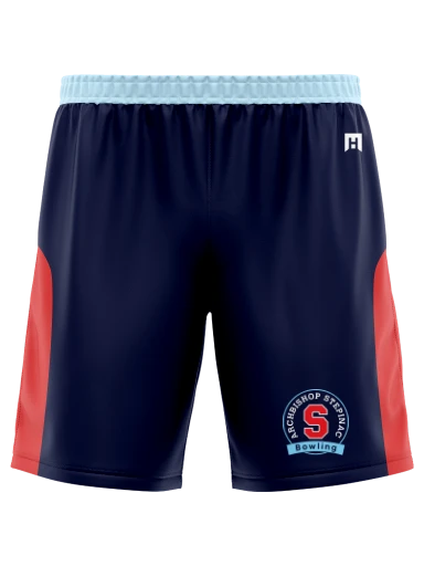 Mens Pocketed Sublimated Shorts preview, front