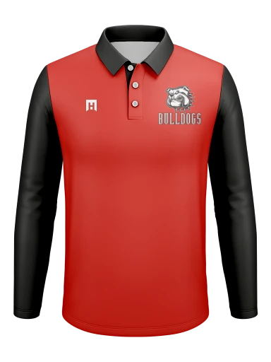 Men's Long Sleeve Polo preview, front
