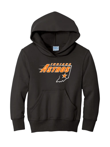 Port & Co Youth Core Fleece Pullover Hooded Sweatshirt preview, front