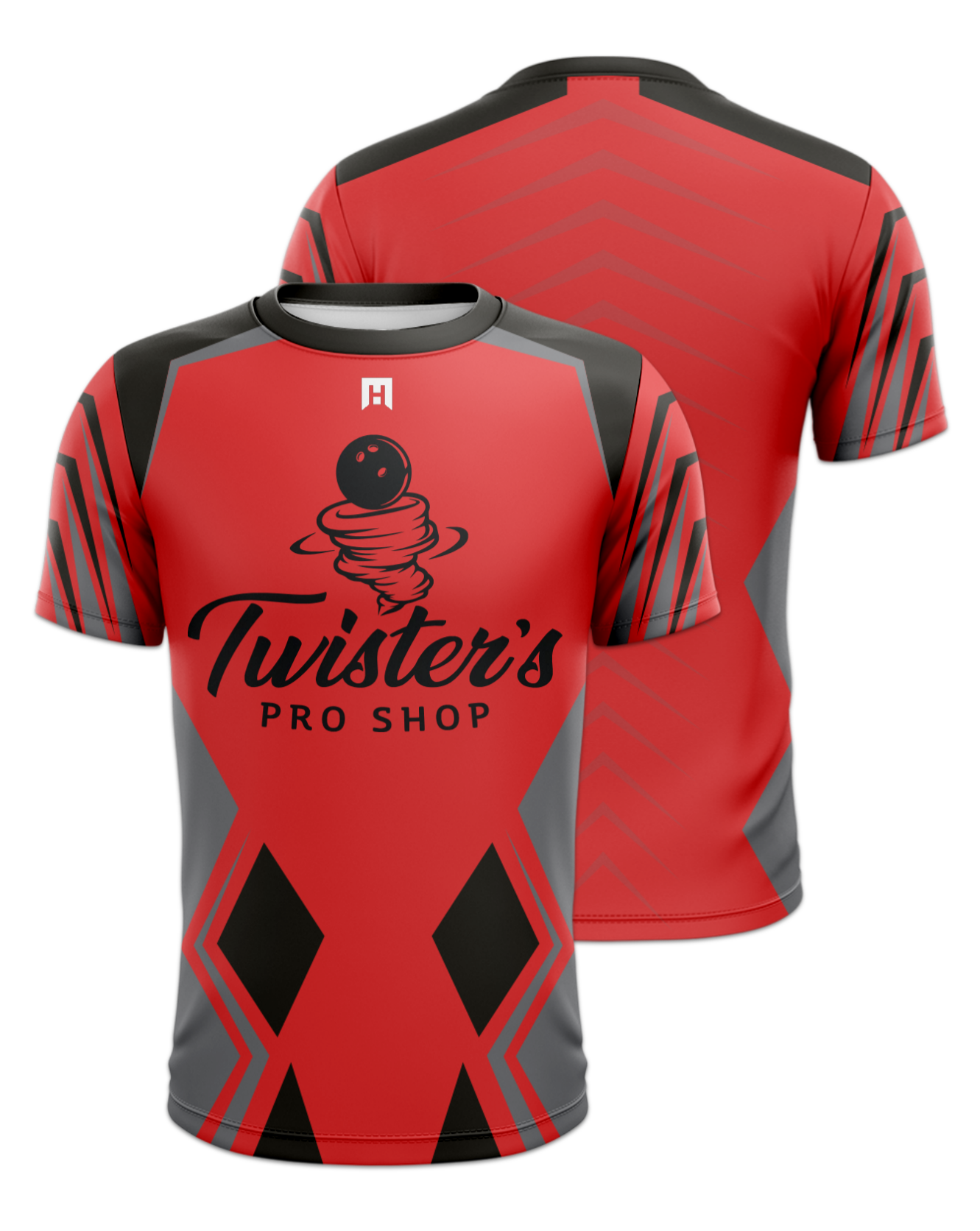 Rendered product preview, stack