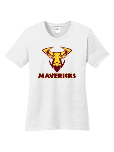 GVYF Mavericks Women's Core Cotton Tee preview, front
