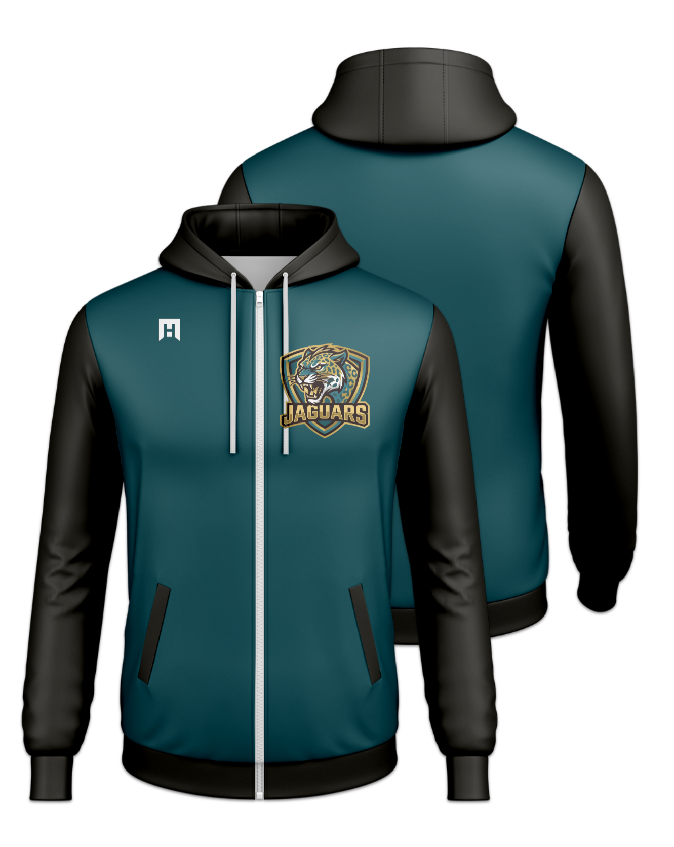 Rendered product preview, stack