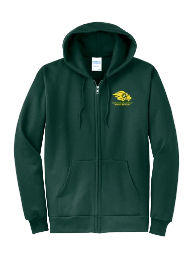 Port & Co Core Fleece Full-Zip Hooded Sweatshirt preview, front