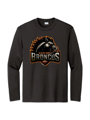 Sport-Tek Youth Long Sleeve PosiCharge Competitor Tee preview, front