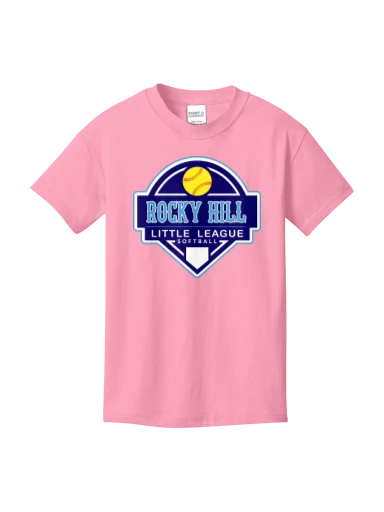 Port & Co Youth Tee - Softball preview, front