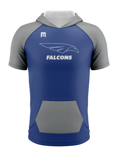 Personalized Men's Lightweight Core Short Sleeve Hoodie preview, front