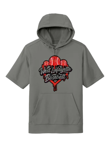 Adult short sl hoodie icecream preview, front