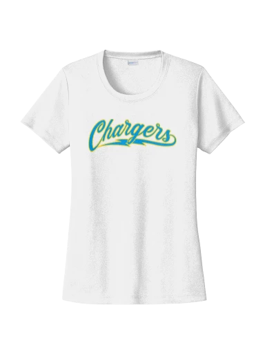 GVYF Chargers Women's PosiCharge Competitor Tee preview, front